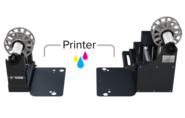 Afinia Label XL Unwinder Rewinder system for digital label printers