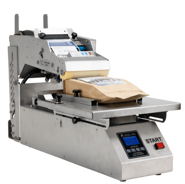 AF200 Label applicator for flat surfaced objects and containers from Afinia Label