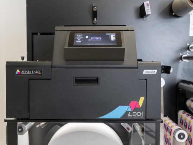 Inline L901 label printer. DLP-2200 Digital Label Press Afinia Label