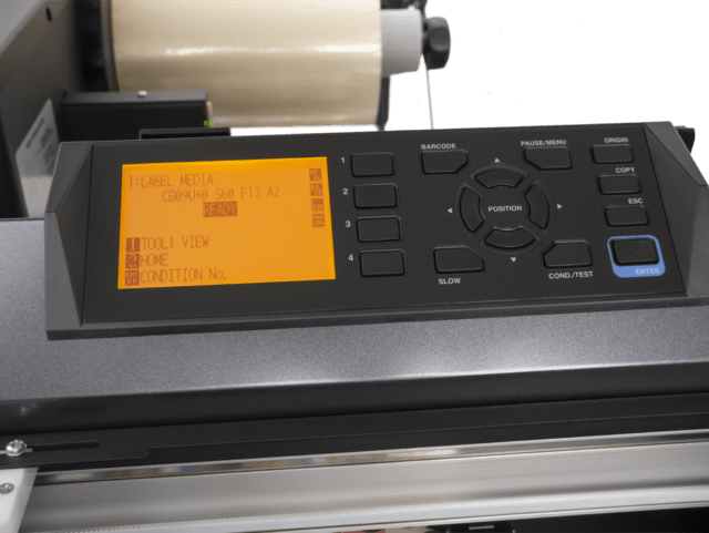 DLF-Mini Digital Label Finisher control panel from Afinia Label