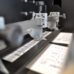 DC230 DC350 flexible steel magnetic cylinder rotary die label cutter laminator slitters
