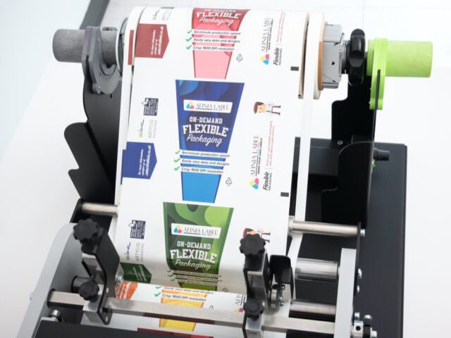 short run print to roll flexible packaging