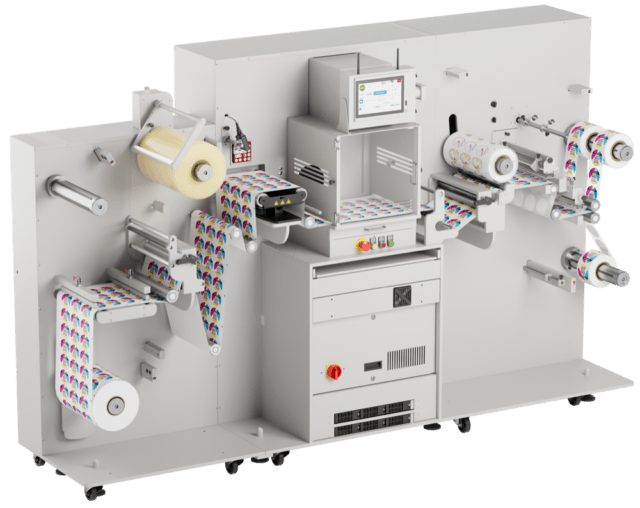Taurus digital label laser finisher from Afinia Label speed meets versatility