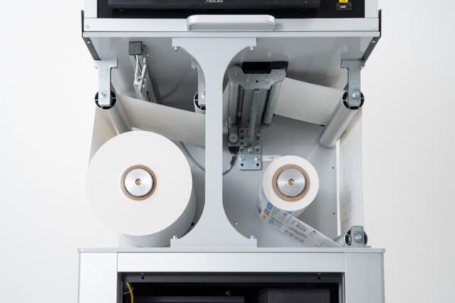 Afinia Label X350 Inkjet label press rolls