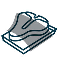 Watershield technology is ideal for frozen meat and seafood labels
